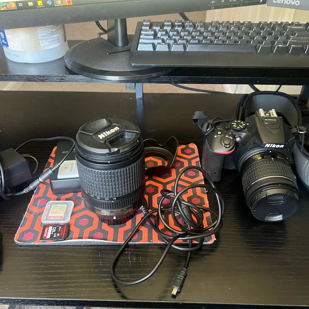 Nikon d5500 with extras